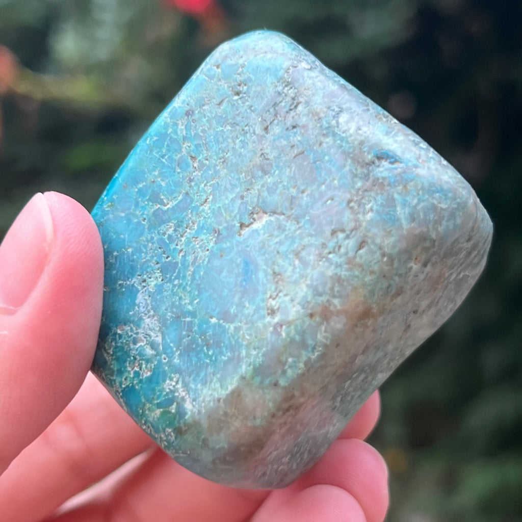 Shattuckite forma libera/palmstone m9, druzy.ro, pietre semipretioase 15