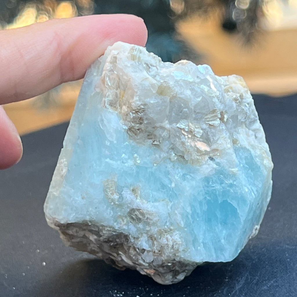 Acvamarin Pakistan piatra bruta model pk22, druzy.ro, pietre semipretioase 3