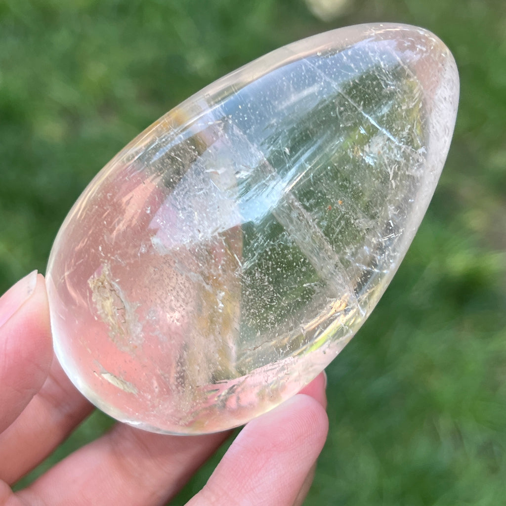 Ou din cuart de stanca/cristal incolor m3, pietre semipretioase - druzy.ro 7 