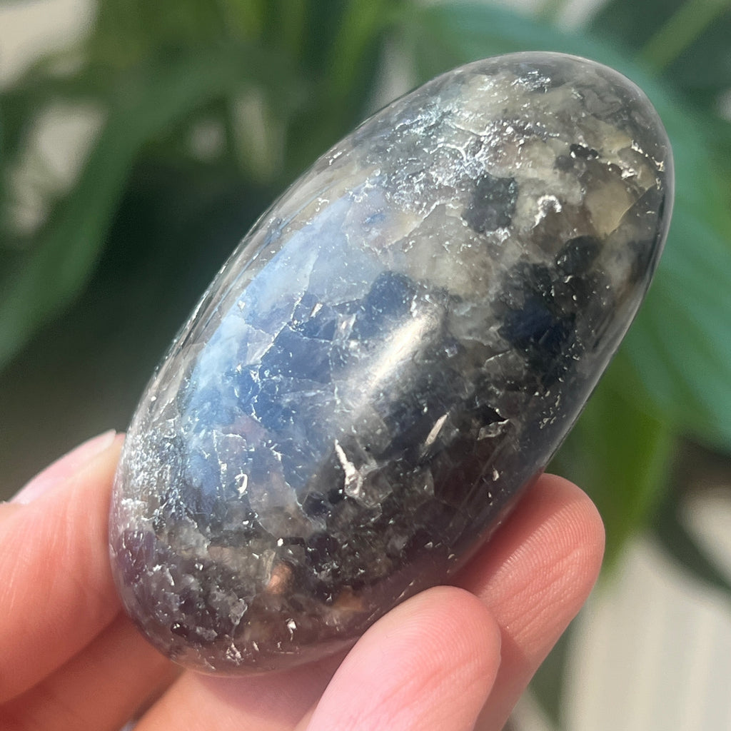 Palmstone Iolit (safir de apa) din Madagascar model 6, pietre semipretioase - druzy.ro 6 