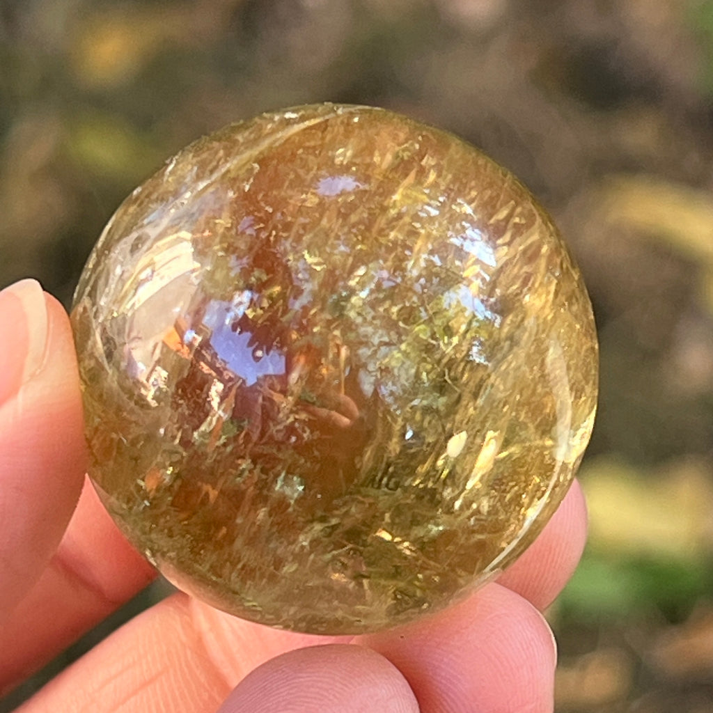 Sfera citrin Brazilia calitate AAA model 3, pietre semipretioase - druzy.ro 11 