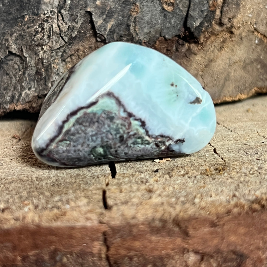 Larimar polisat model 8, pietre semipretioase - druzy.ro 4 