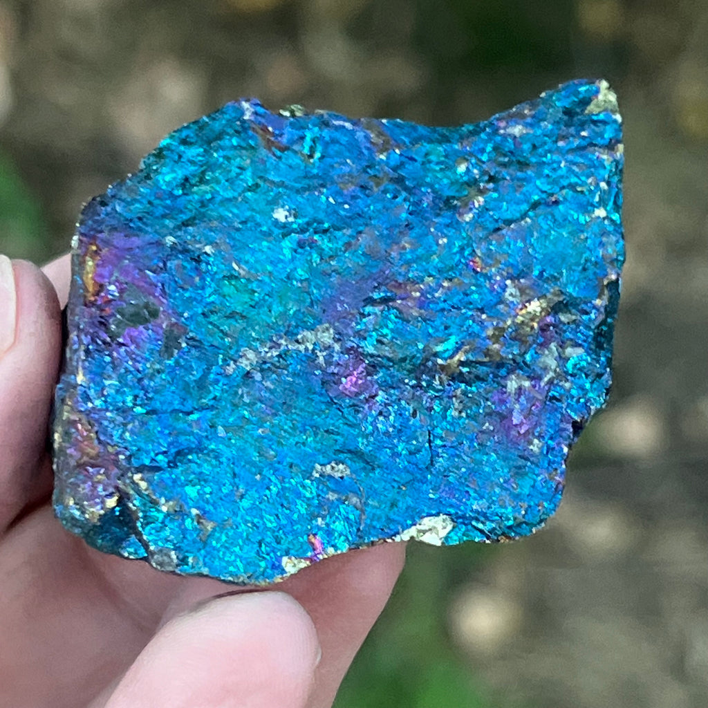 Calcopirita iridescentă din Mexic model 6, pietre semipretioase - druzy.ro 7 