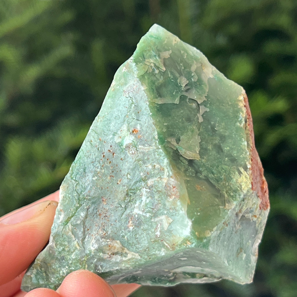 Jad verde piatra bruta model 33, pietre semipretioase - druzy.ro 4 