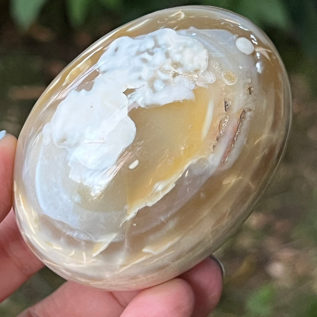 Agat Orca palmstone model 13, pietre semipretioase - druzy.ro 3 