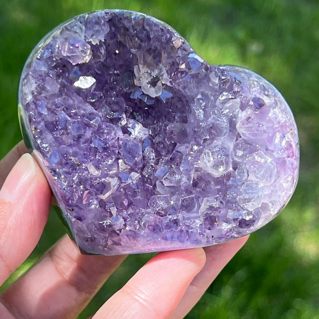 Inima ametist model 7, pietre semipretioase - druzy.ro 5 