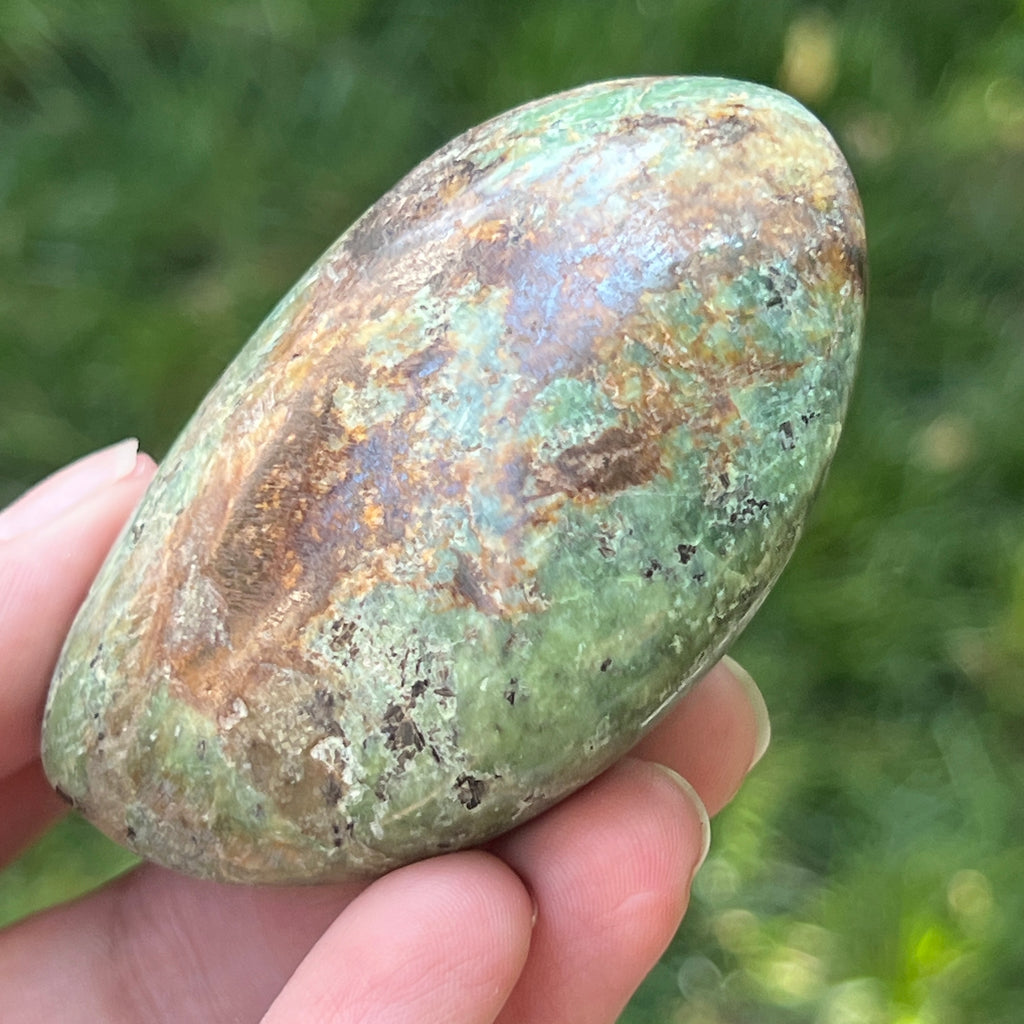 Palmstone crisopraz| Model 2, pietre semipretioase - druzy.ro 3 