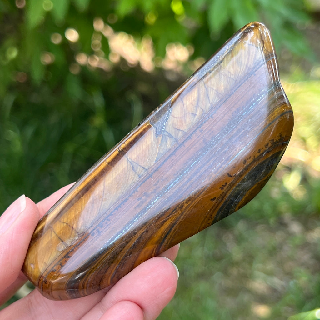 Ochi de tigru (din Prieska Africa) model 11, pietre semipretioase - druzy.ro 6 