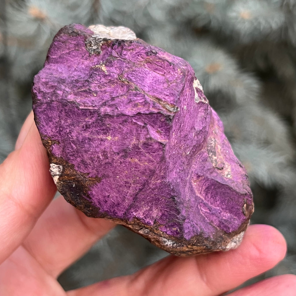 Purpurit piatra bruta model 4a/3, druzy.ro, cristale 9