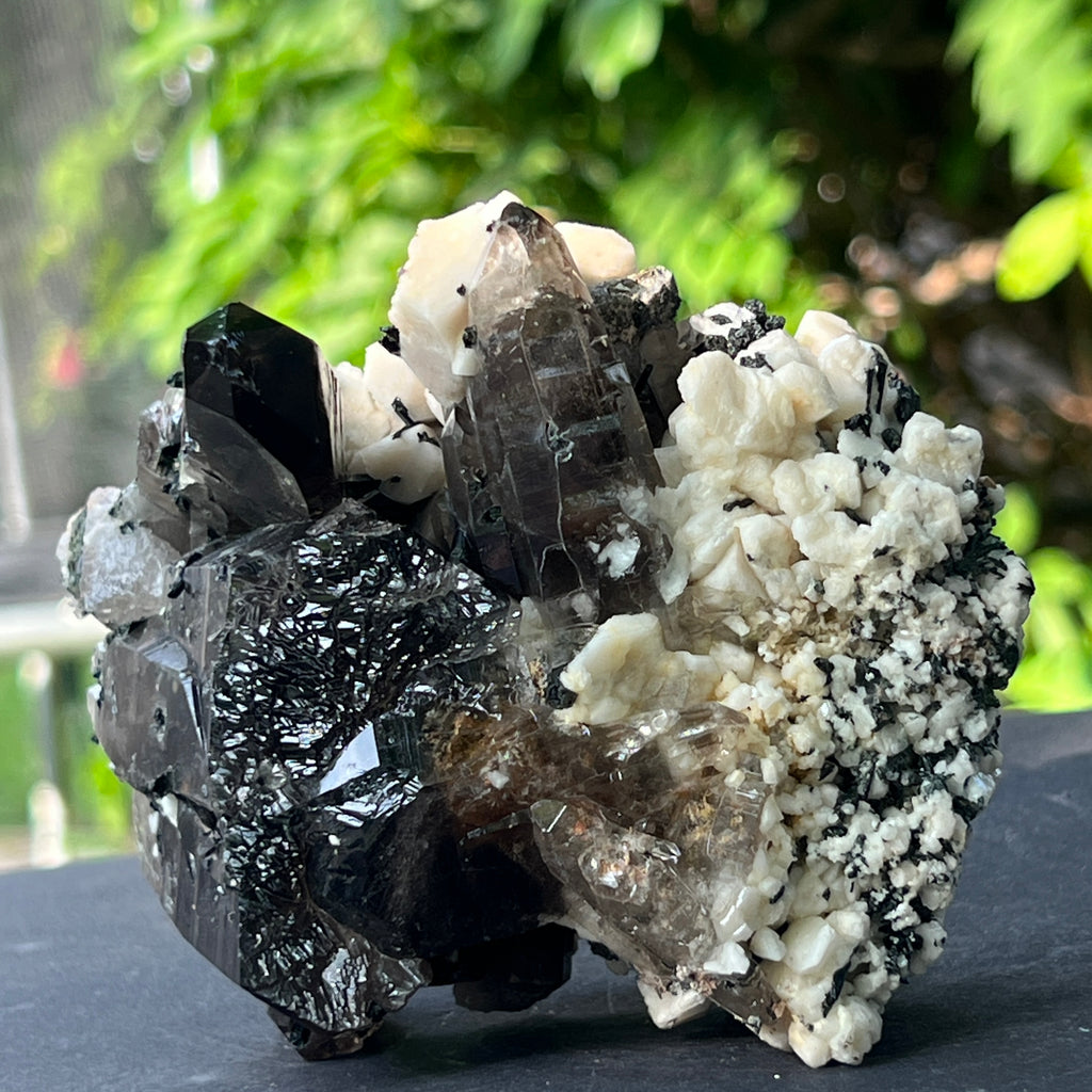 Specimen cluster cuart fumuriu m4, pietre semipretioase - druzy.ro 3 