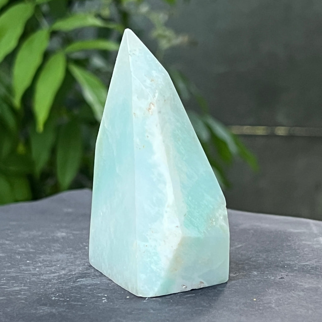 Sculptura generator aragonit albastru | Model 5, pietre semipretioase - druzy.ro 5 