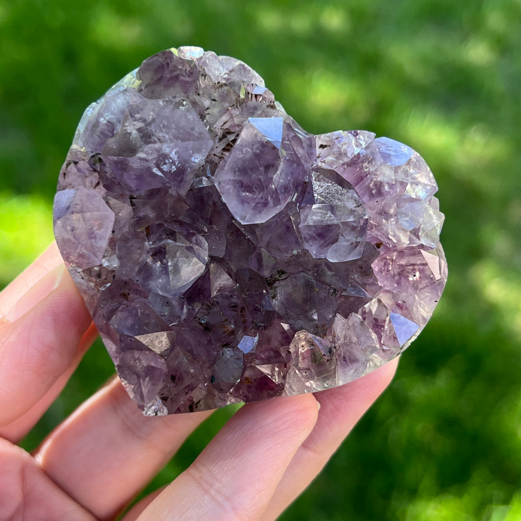 Inima ametist model 3, pietre semipretioase - druzy.ro 2 