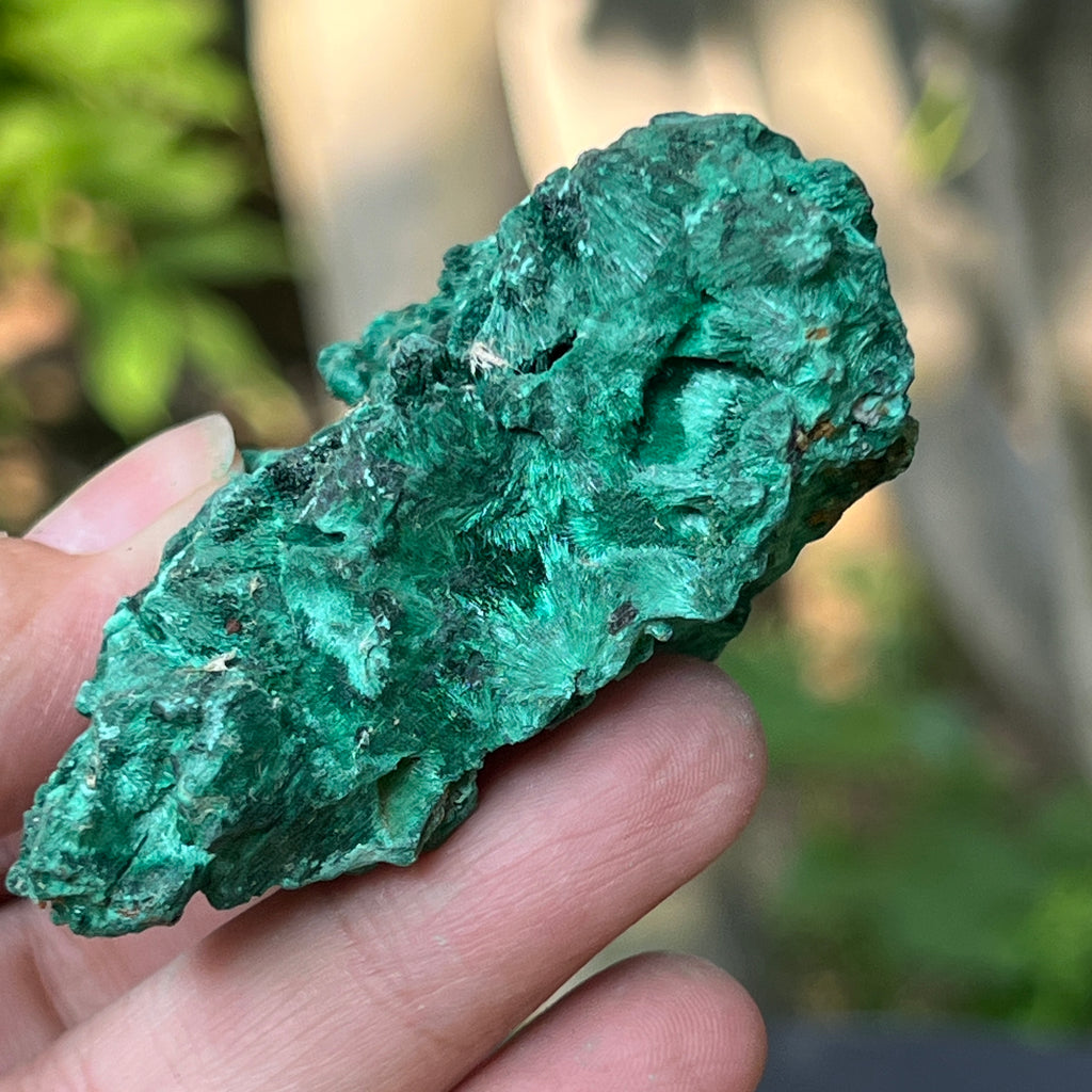 Malachit matasos piatra bruta m14, pietre semipretioase - druzy.ro 5 