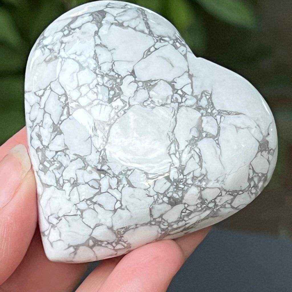 Inima howlit alb model 2, pietre semipretioase - druzy.ro 1 