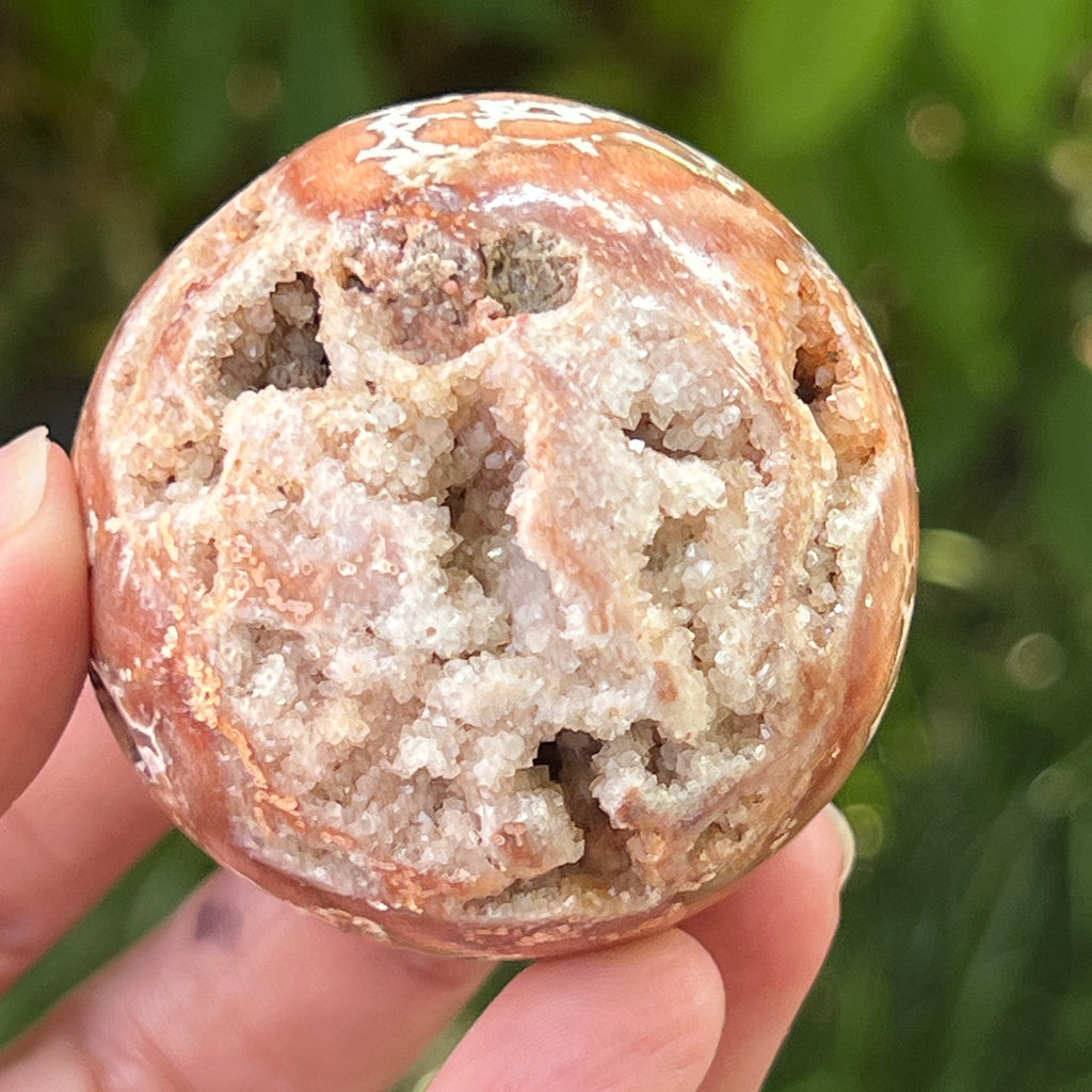 Sfera agat Crazy Lace | Model 4, pietre semipretioase - druzy.ro 15 