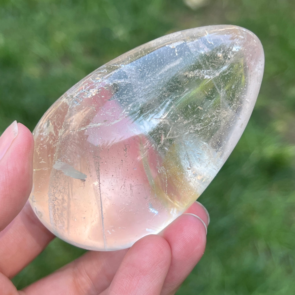 Ou din cuart de stanca/cristal incolor m3, pietre semipretioase - druzy.ro 8 
