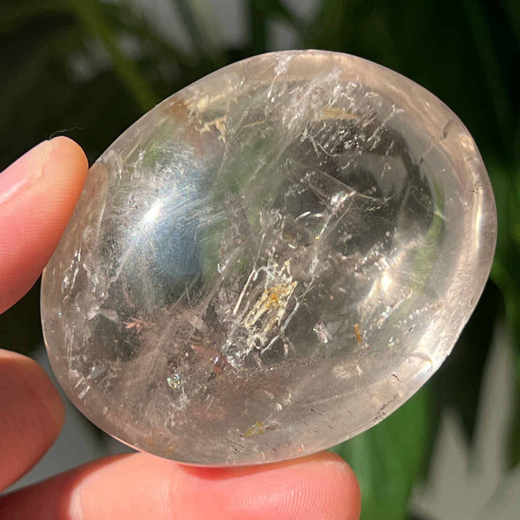 Palmstone cuart incolor/cristal de stanca m1, pietre semipretioase - druzy.ro 3 