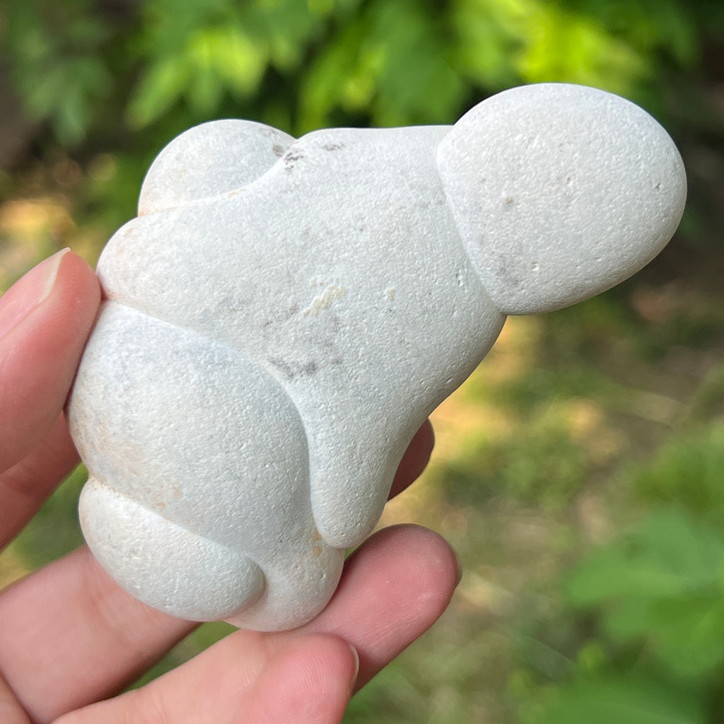 Piatra Zânelor – Menalit natural | Feminitate sacră & energia zeiței Venus | Model 2, pietre semipretioase - druzy.ro 1 