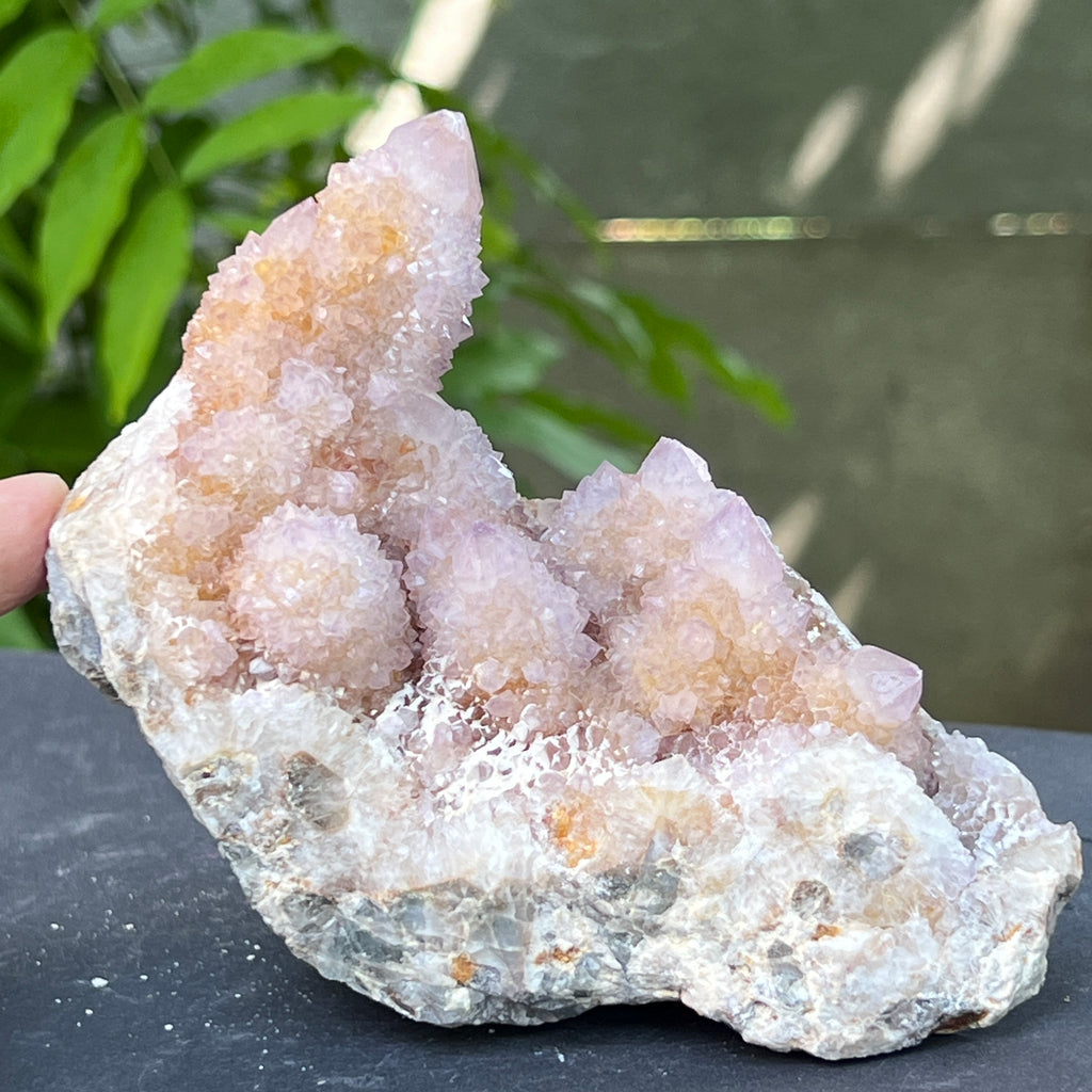 Specimen ametist cuart spirit din Africa de Sud | Model 19, pietre semipretioase - druzy.ro 2 