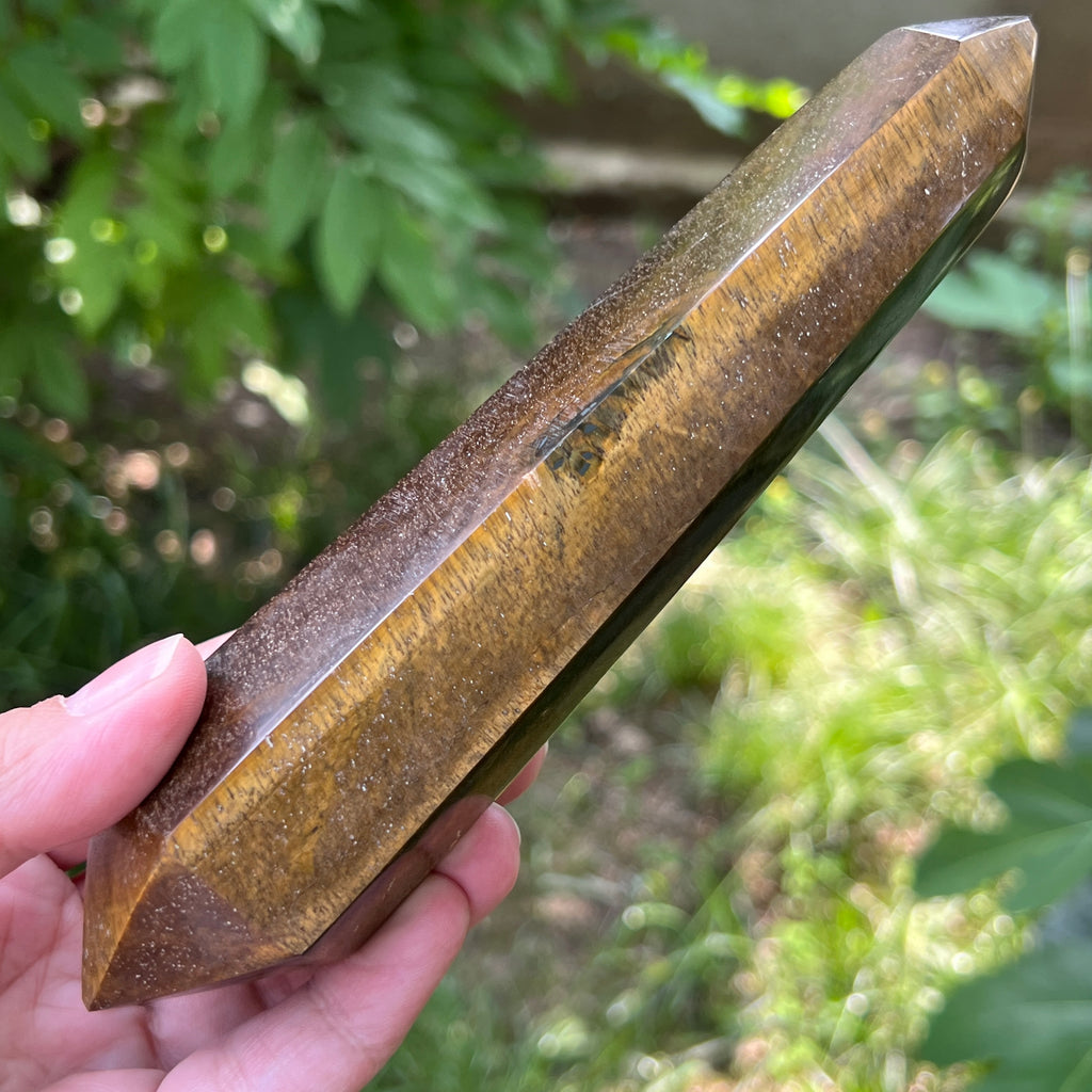 Bagheta dublu varf ochi de tigru model 1, pietre semipretioase - druzy.ro 4 