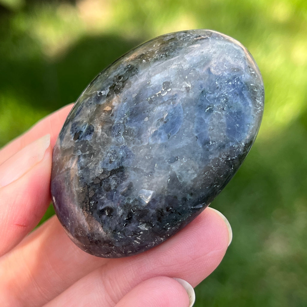 Palmstone Iolit (safir de apa) din Madagascar model 9, pietre semipretioase - druzy.ro 4 