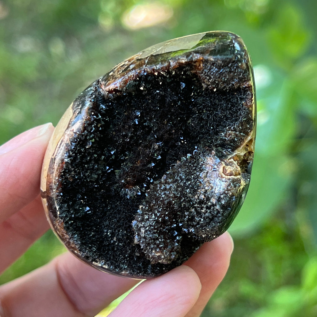 Ou Septaria din Madagascar mini, piatra dragonului, model 15, pietre semipretioase - druzy.ro 6 