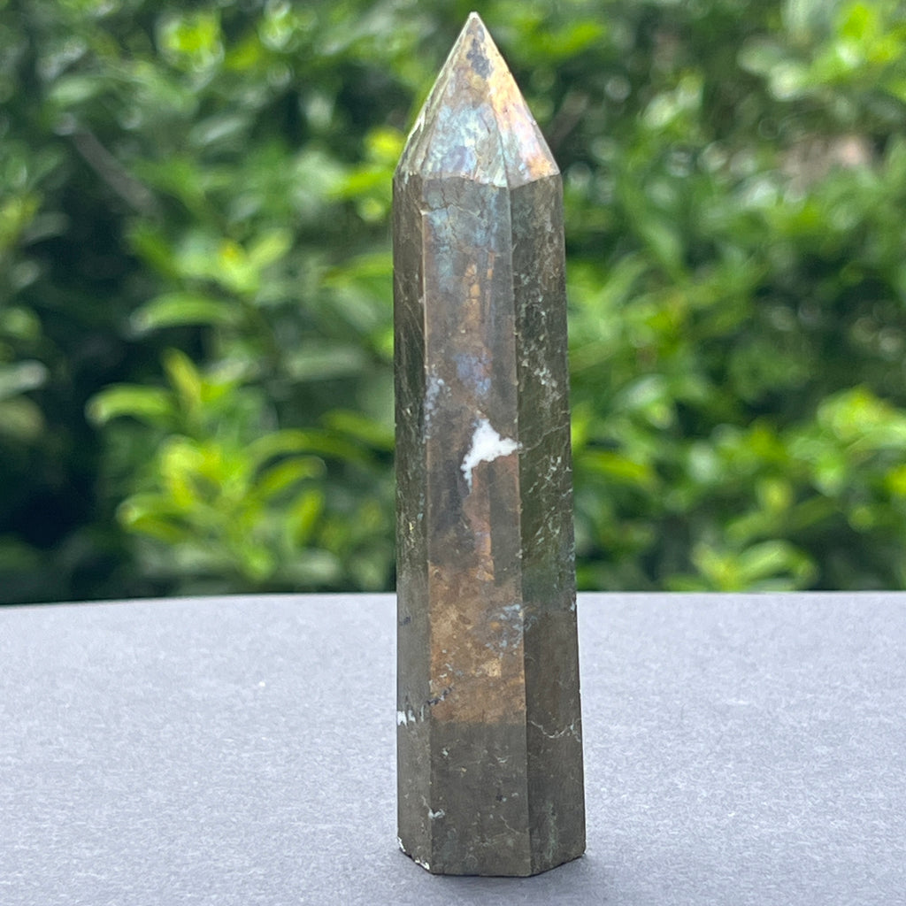Obelisc pirita model 1, pietre semipretioase - druzy.ro 1 