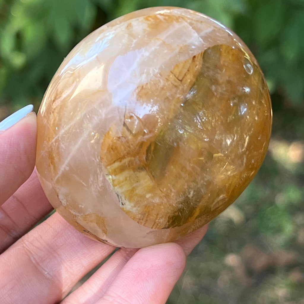 Palmstone cuart lamaie model 7, golden healer, pietre semipretioase - druzy.ro 4 