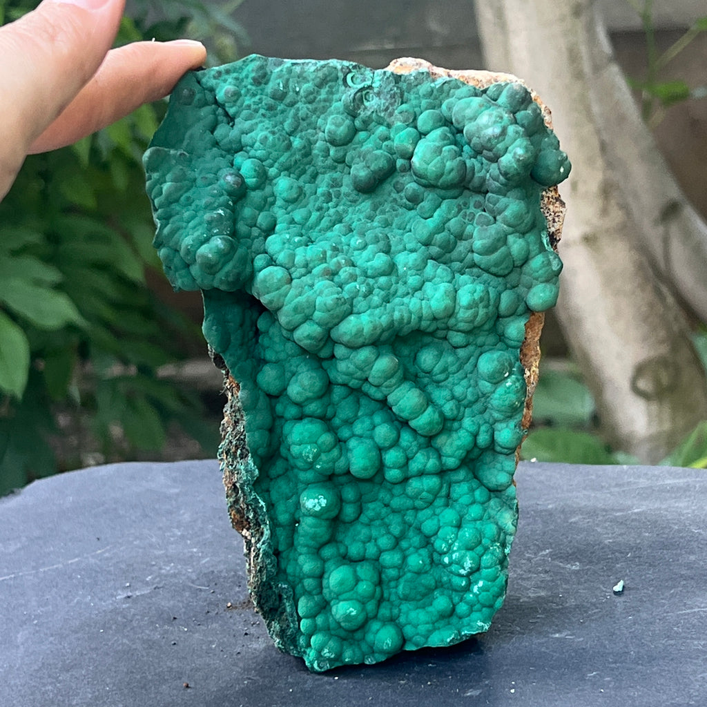 Cluster malachit botrioidală | Model 4, pietre semipretioase - druzy.ro 2 