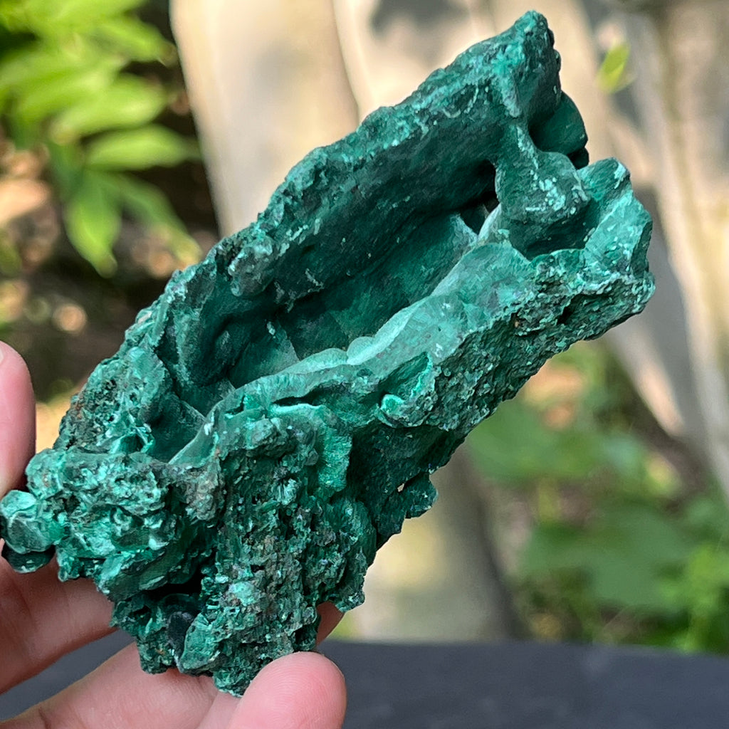 Malachit matasos piatra bruta m7, pietre semipretioase - druzy.ro 5 