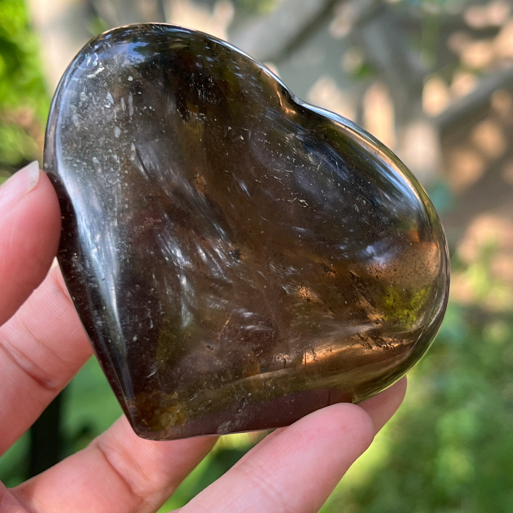 Inima cuart fumuriu m2, pietre semipretioase - druzy.ro 5 