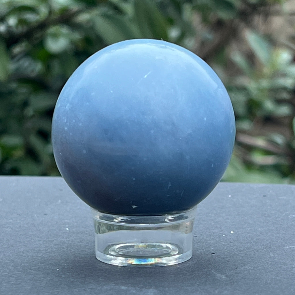 Sfera angelit din Peru model 3, pietre semipretioase - druzy.ro 4 