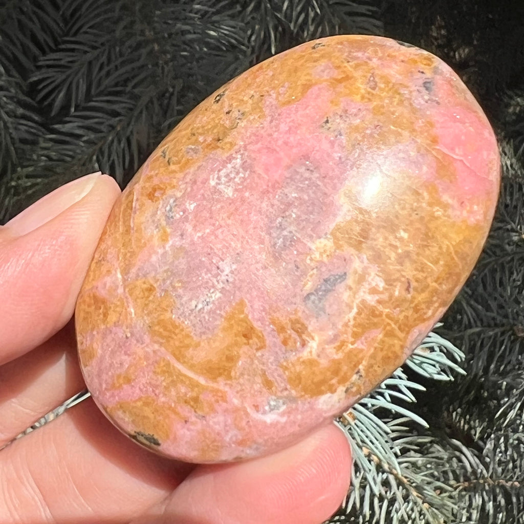 Palmstone rodonit Pakistan model 1, druzy.ro, pietre semipretioase 3