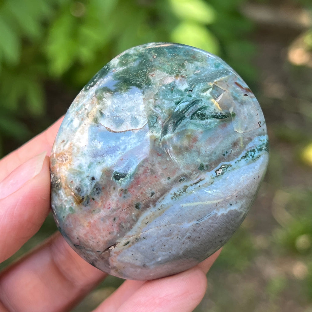 Palmstone jasp ocean | Model 4, pietre semipretioase - druzy.ro 1 