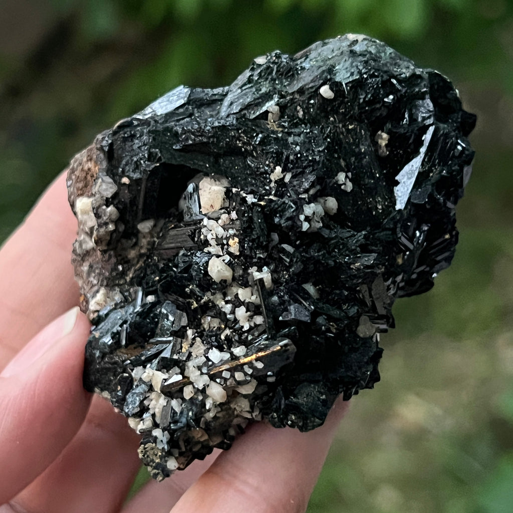 Cluster turmalina neagra model 3 din Erongo, Namibia, pietre semipretioase - druzy.ro 3 