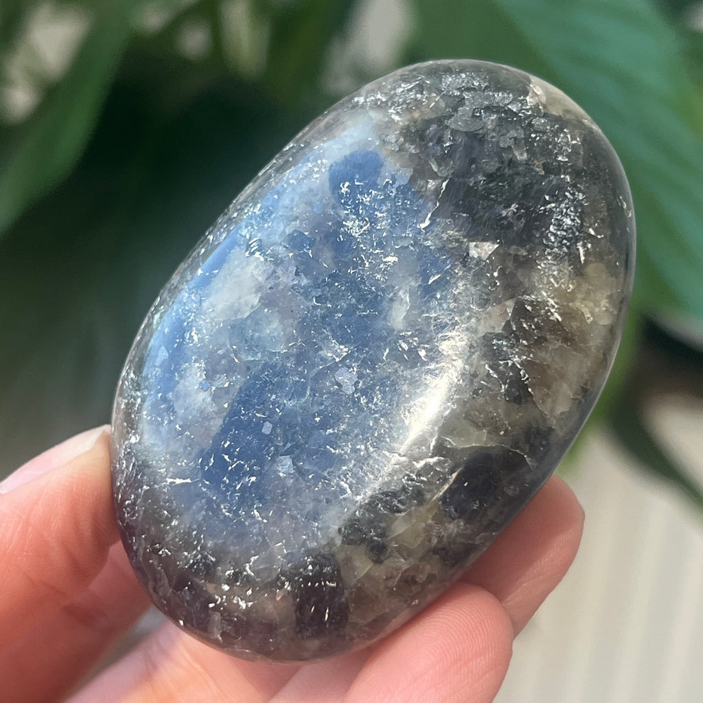 Palmstone Iolit (safir de apa) din Madagascar model 6, pietre semipretioase - druzy.ro 5 