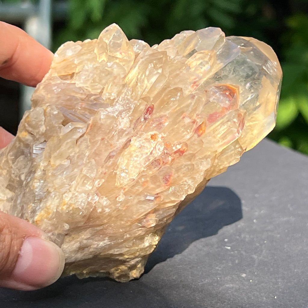 Citrin fumuriu din Congo – specimen natural, netratat | Model 4, pietre semipretioase - druzy.ro 1 