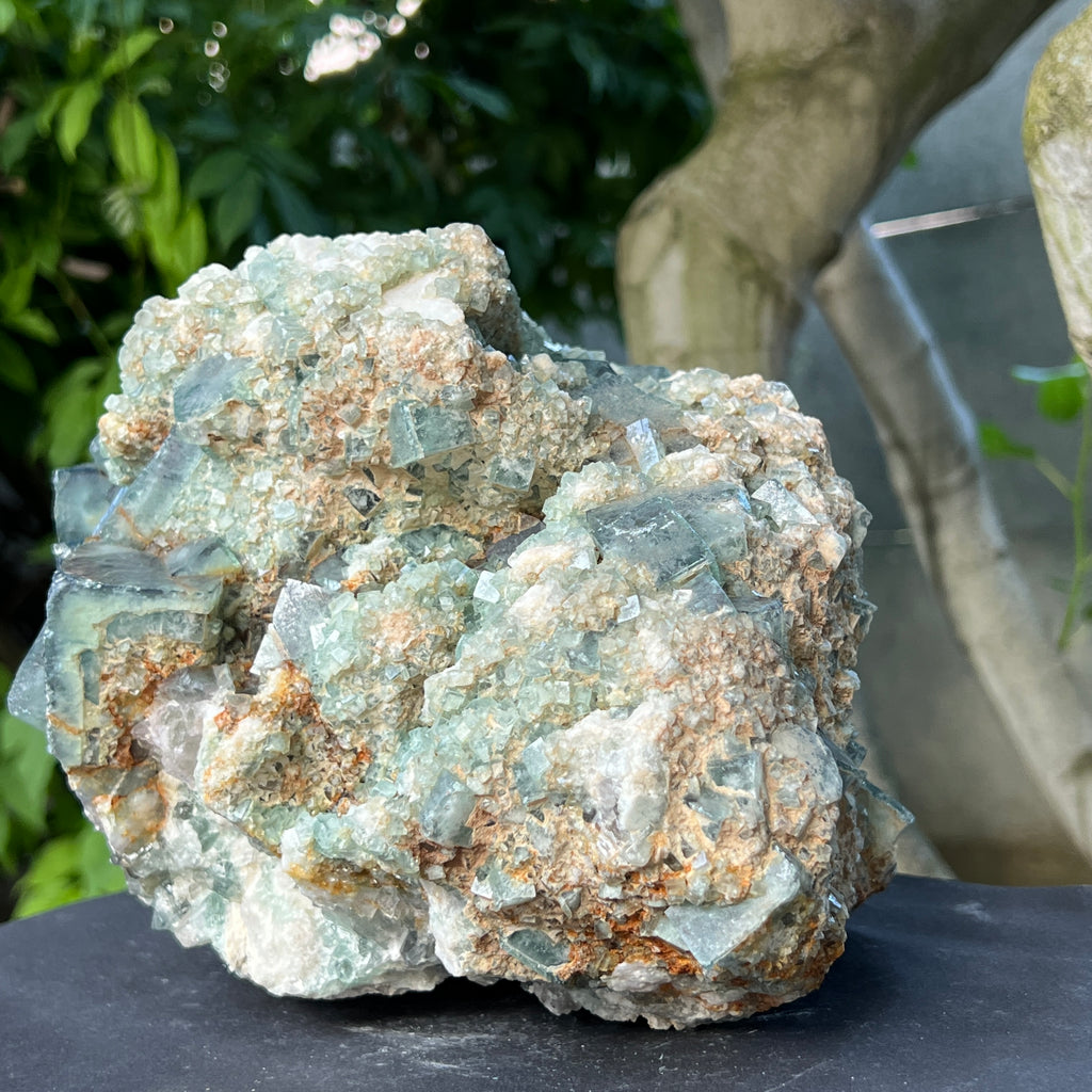 Specimen fluorit cubic model 2, pietre semipretioase - druzy.ro 8 