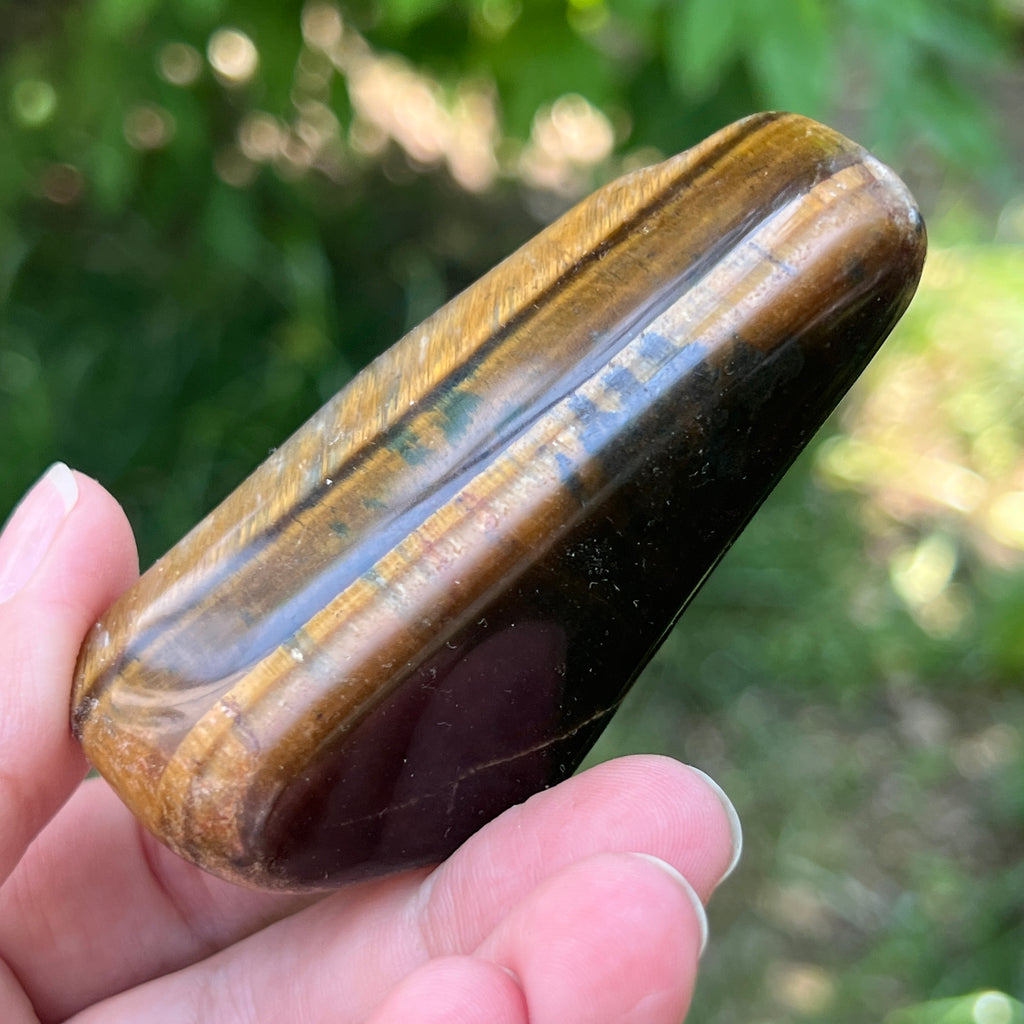 Ochi de tigru (din Prieska Africa) model 9, pietre semipretioase - druzy.ro 1 