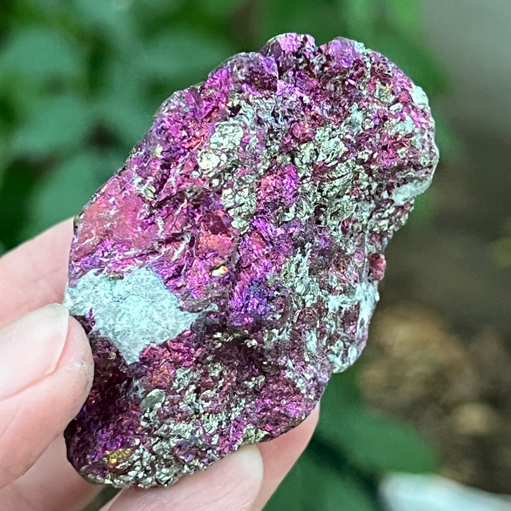 Calcopirita iridescentă din Mexic model 2, pietre semipretioase - druzy.ro 7 