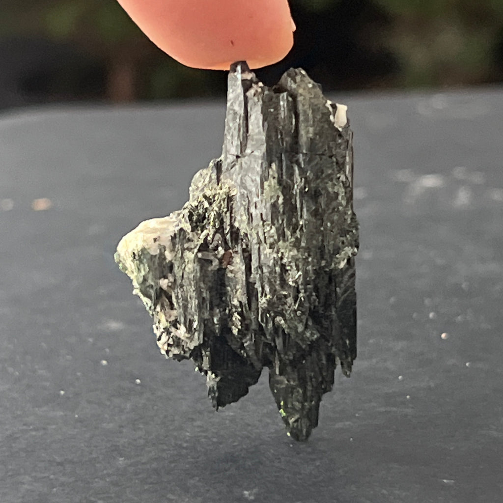 Cluster egirin mini cuart fumuriu/negru Zomba m10, pietre semipretioase - druzy.ro 6 