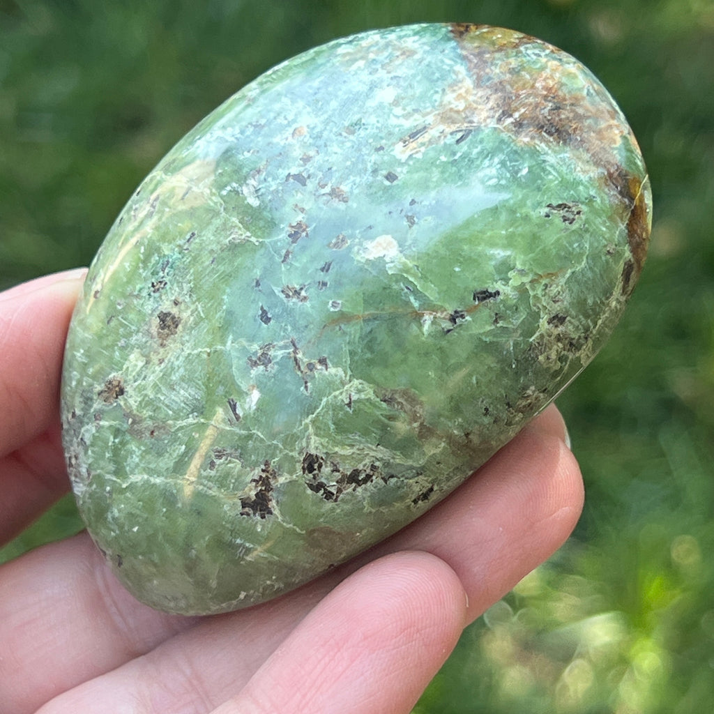 Palmstone crisopraz| Model 2, pietre semipretioase - druzy.ro 1 
