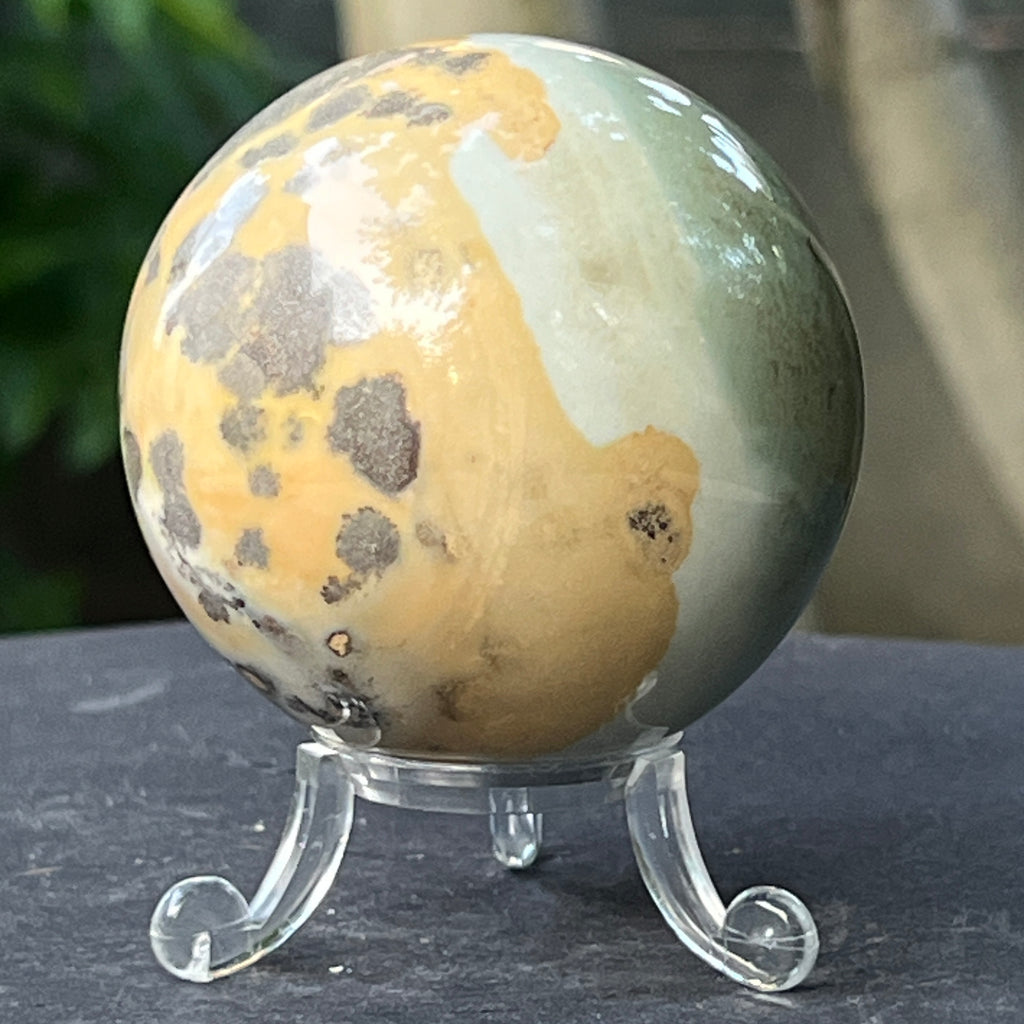Sfera jasp ocean model 7, pietre semipretioase - druzy.ro 7 