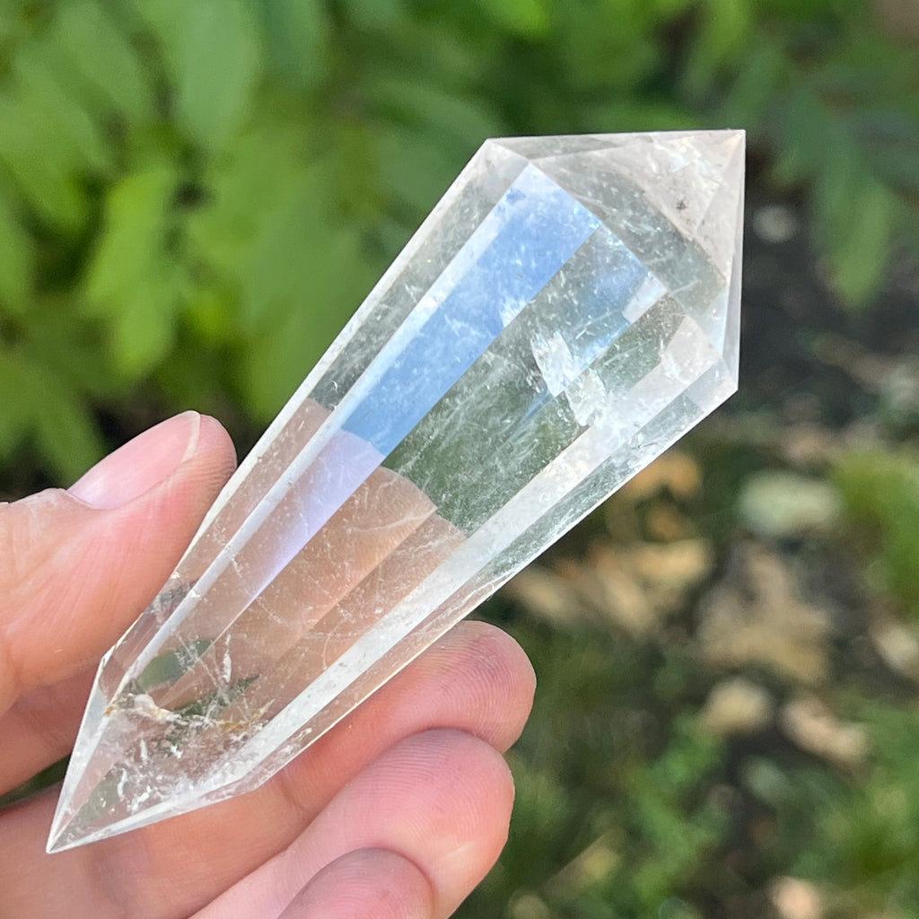 Bagheta cuart vogel, 12 fete, Brazilia model 13, pietre semipretioase - druzy.ro 4 