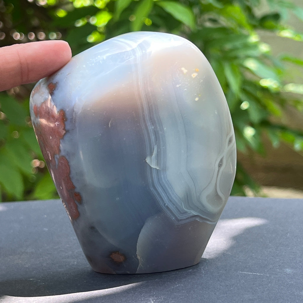 Agat Orca forma libera din Madagascar model 23, pietre semipretioase - druzy.ro 1 