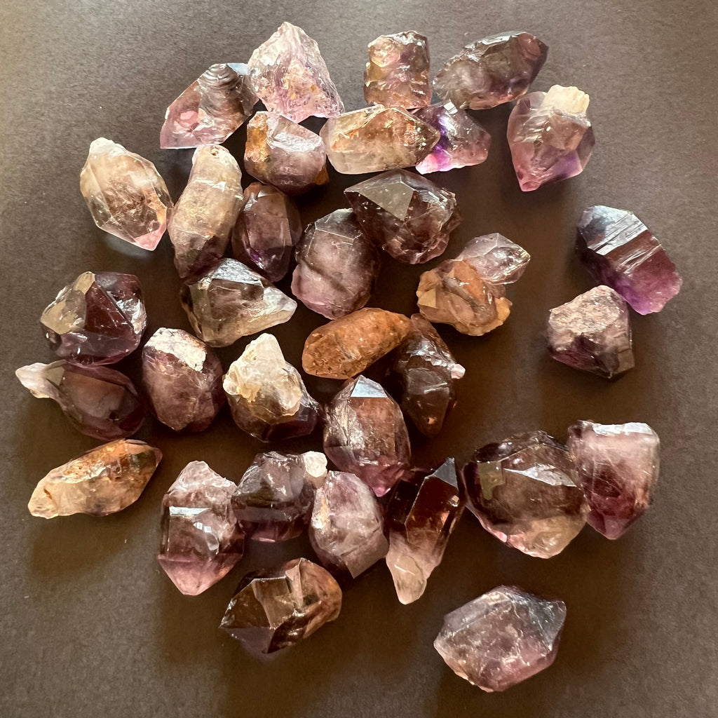 Spartura ametist de mina Brandberg, Namibia, druzy.ro, cristale 1