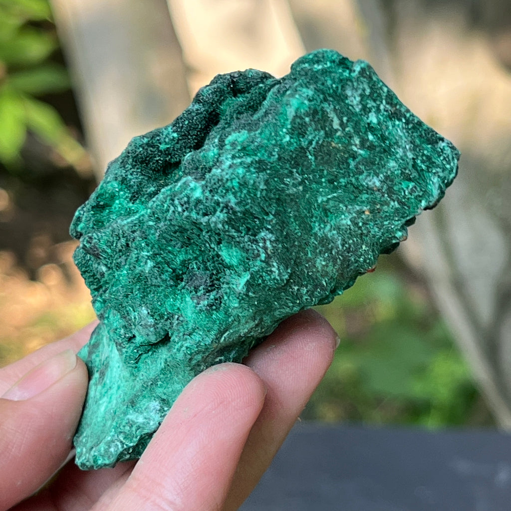 Malachit matasos piatra bruta m13, pietre semipretioase - druzy.ro 6 