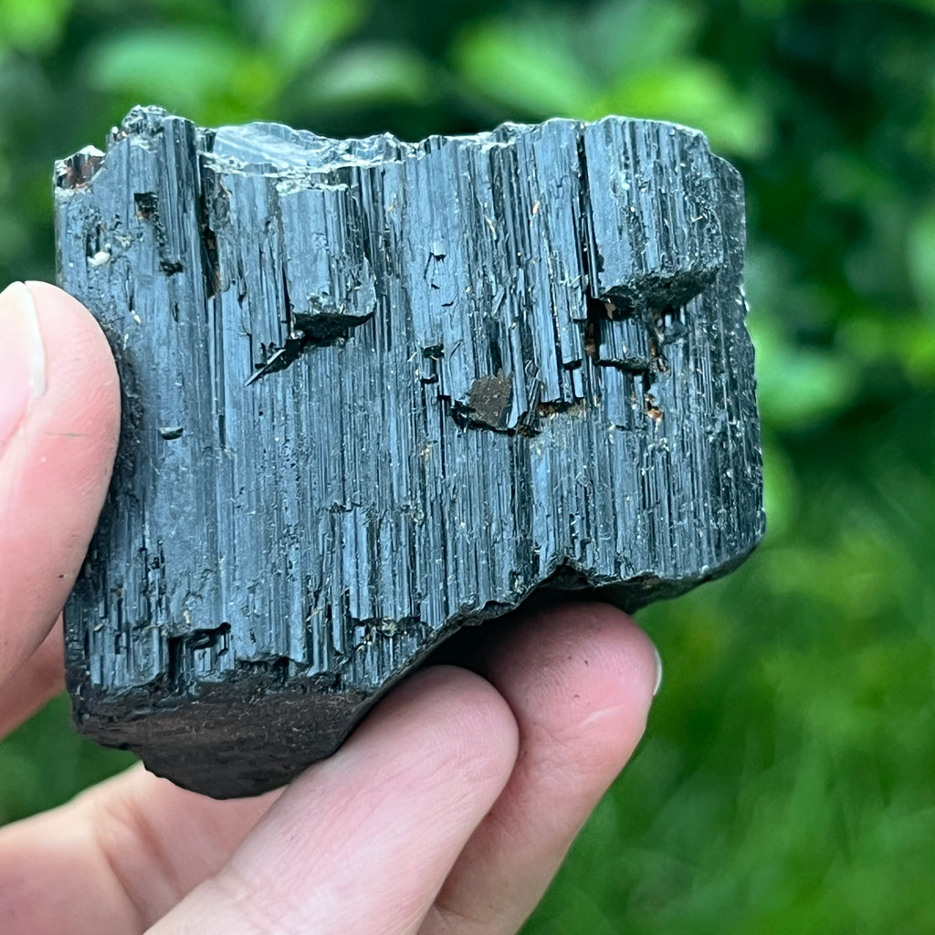 Turmalina neagra piatra bruta L3, pietre semipretioase - druzy.ro 1 