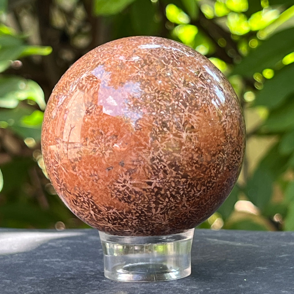 Sfera Starburst jasp | Model 4, pietre semipretioase - druzy.ro 1 