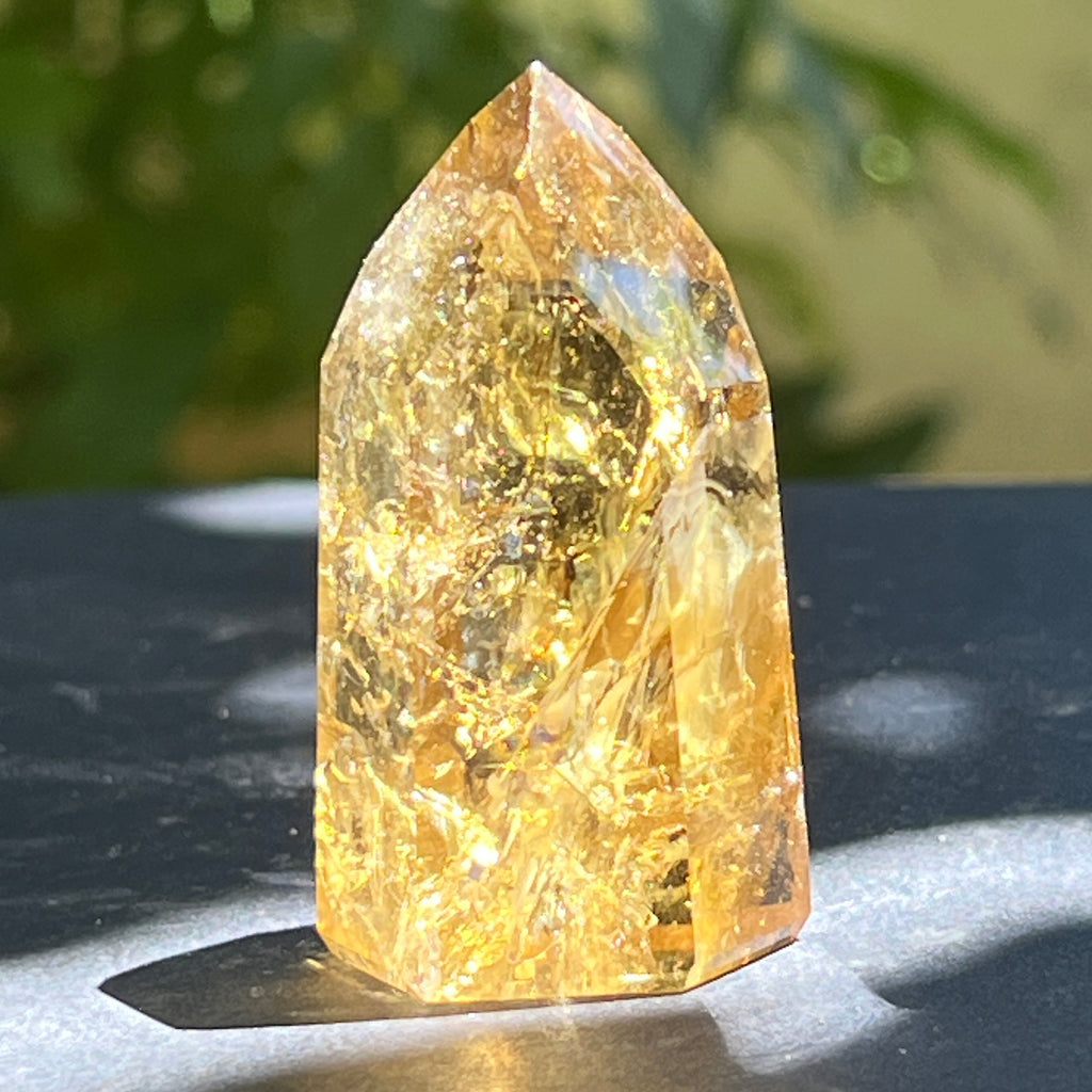 Obelisc citrin Brazilia calitate Extra AAA model 1, pietre semipretioase - druzy.ro 5 